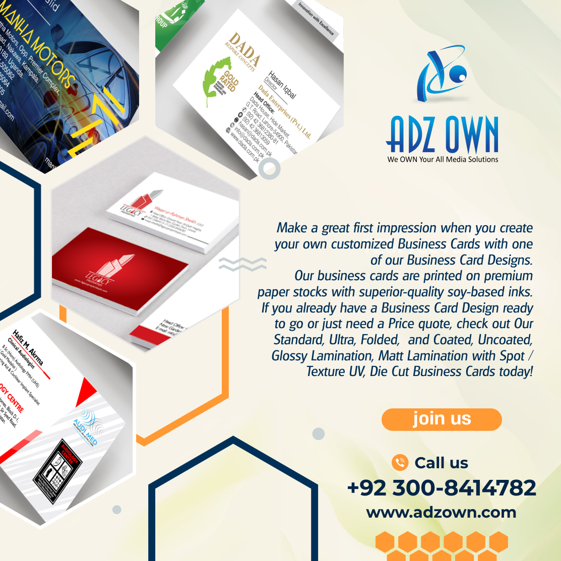 Card Printing In Lahore Adz Own